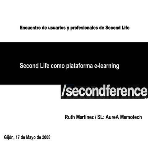 Mapa conceptual second life | PPTX