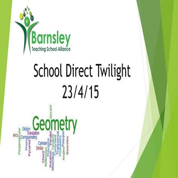 MATHS: KS2 Geometry 23.04.15