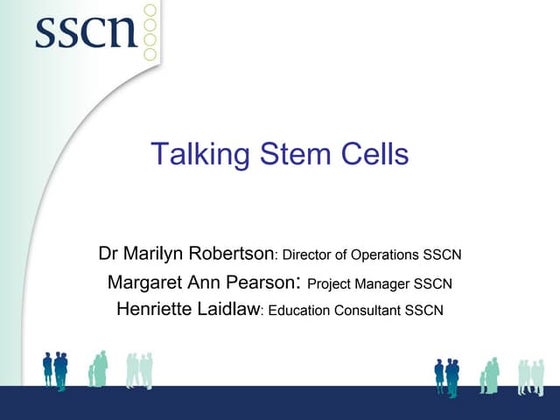 Talking Stem Cells in Secondary Schools