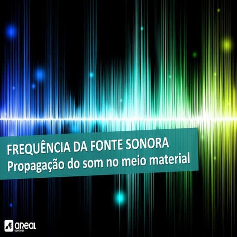 frequência da fonte sonora. Propagação do som no meio materialpptx | PPTX