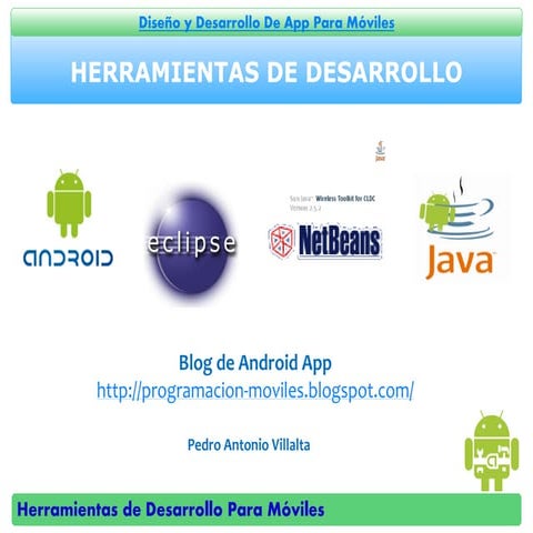 Herramientas para Desarrollo de Aplicaciones Moviles