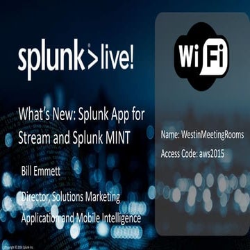 What’s New: Splunk App for Stream and Splunk MINT