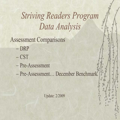 Slic Vs Control Data