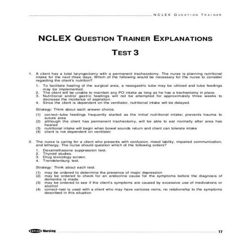 NCLEX | PDF