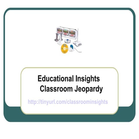 Educational Insights Classroom Jeopardy