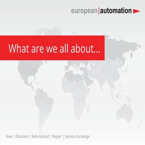 Europeanautomation presentations