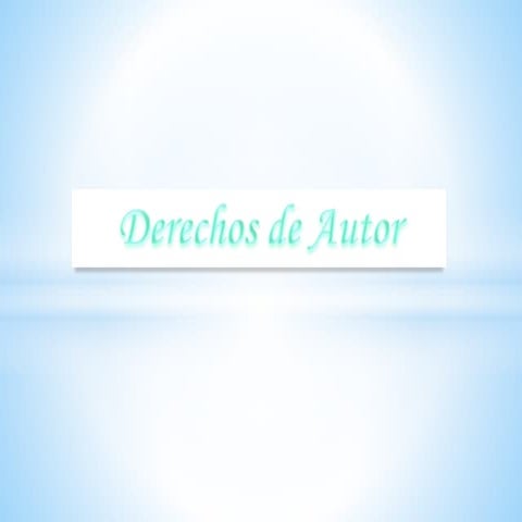 Derechos de autor en la era digital | PDF
