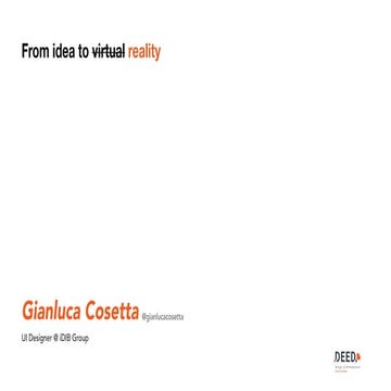 From Idea to reality | PDF