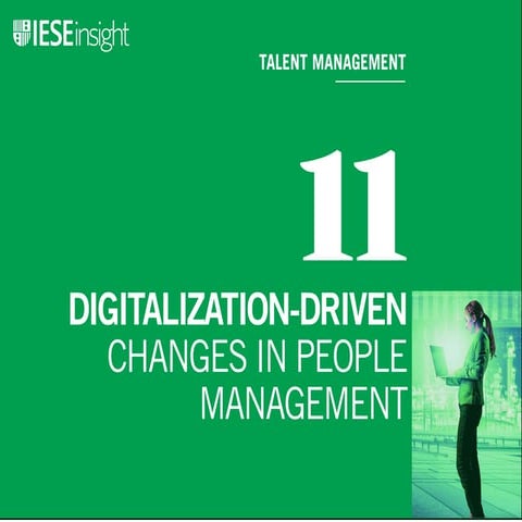 11 digitalization-driven changes in people management
