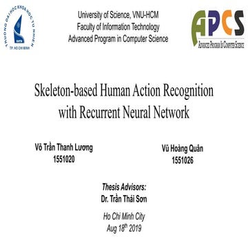 Skeleton-based Human Action Recognition with Recurrent Neural Network