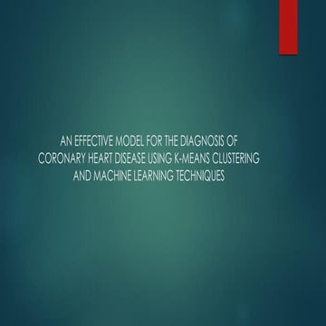 Slid  heart disease prediction