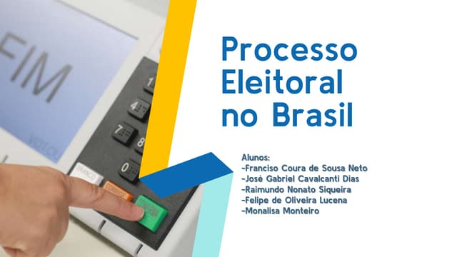 processo eleitoral no Brasil | PPTX