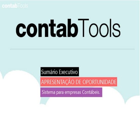contabTools Sumário Executivo
