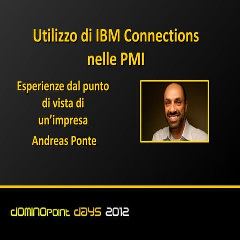 Utilizzo di IBM Connections nelle PMI