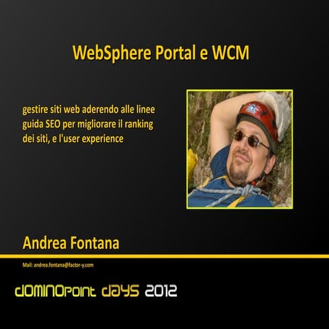 WebSphere Portal e WCM #dd12
