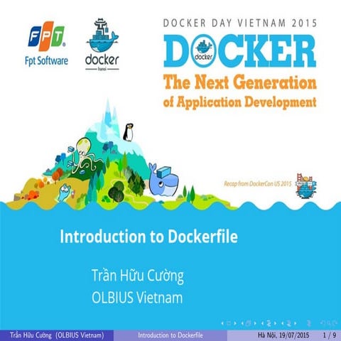DockerDay2015: Introduction to Dockerfile