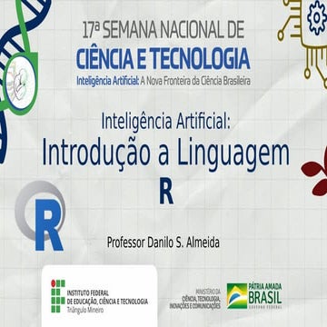 Introdução a linguagem de programação estatística R