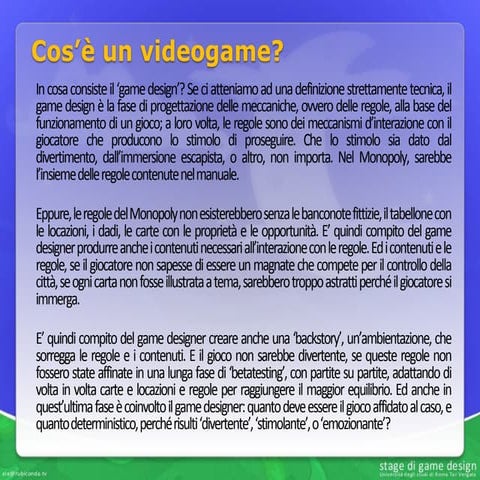 Introduzione al game design