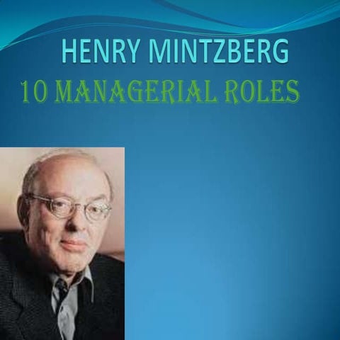 Henry Mintzberg