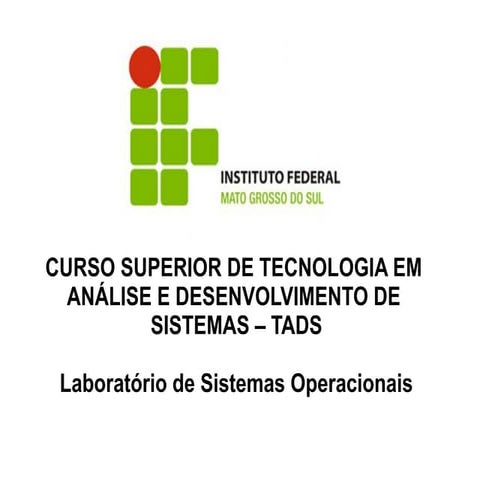 Sistemas Operacionais para Servidores