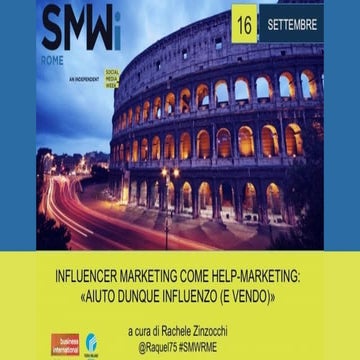 Influencer Marketing come Help-Marketing: «Aiuto Dunque Influenzo (e ...