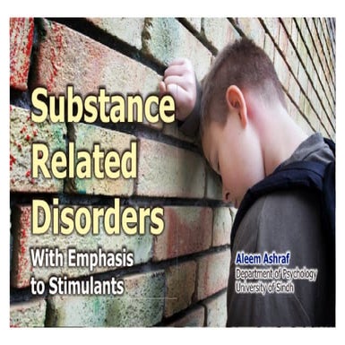 Substance Related Disorders