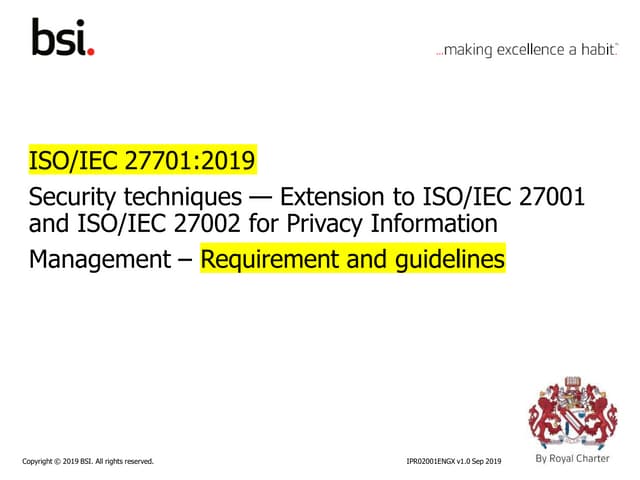 ISO 27701