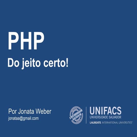 Curso PHP - 1a. Aula (2013.2)