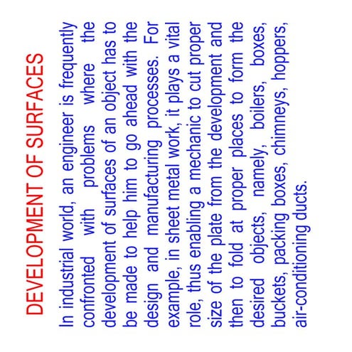 Slide 1 me05 me1203development of surfaces | PDF