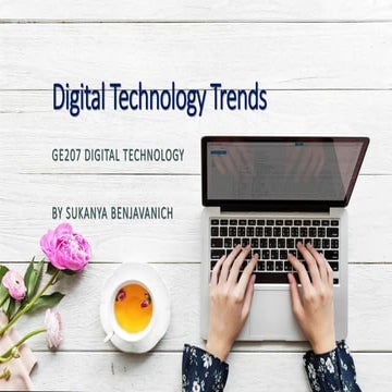 [GE207] Session03: Digital Technology Trends
