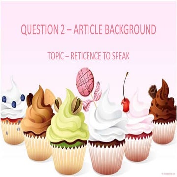 Slide 3   question 2 – article background