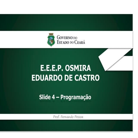 Slide 4 - PROGRAMAÇÃO.pptx