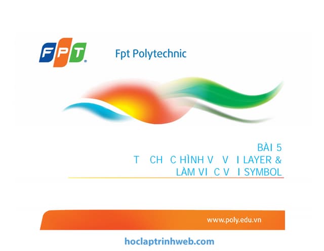 Bài 3 Sử Dụng Màu Sắc Trong Illustrator - Giáo Trình Fpt | Ppt