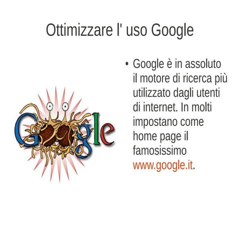Come usare al meglio Google