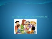 Slide alfabetização e informatização