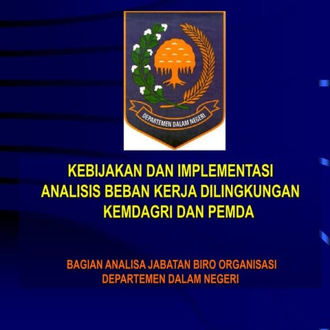 Slide Analisis Beban Kerja -Permendagri 12-08.ppt