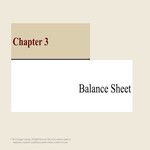 Slide_Chapter 3.pdf BALANCE SHEET UFM GOOD | PDF