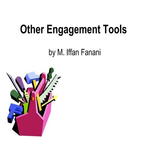 Slide cia course audit engagement tools