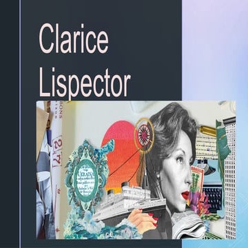 Clarice lispector | PPT