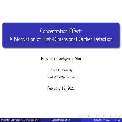 (Slide)concentration effect