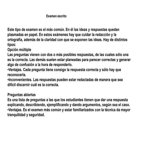 EXAMEN ESCRITO