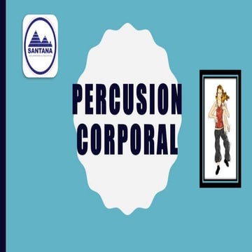 Percusión Corporal | PPTX