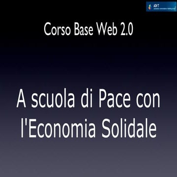 Slide Corso Web20 Base