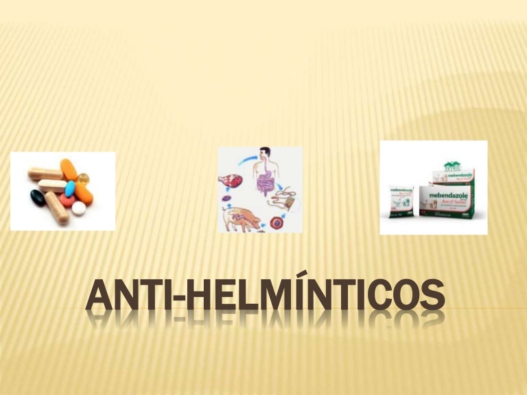 antihelmintico significado