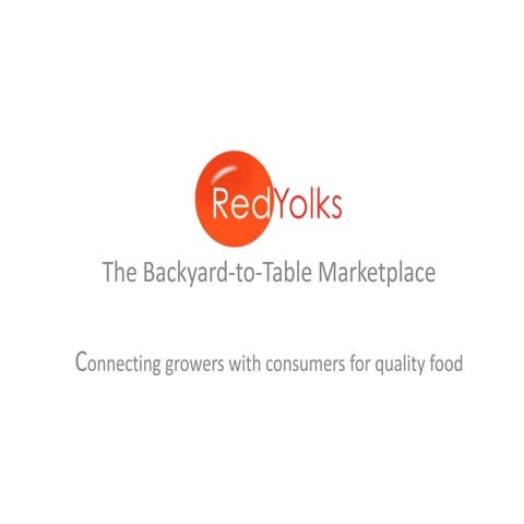 RedYolks Pitch Deck