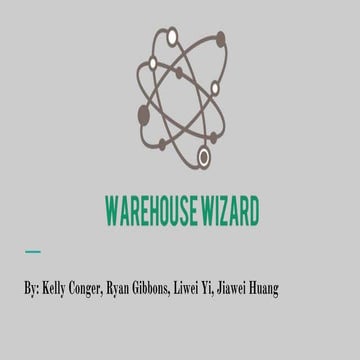 Warehouse Wizards - Warehouse Optimization App