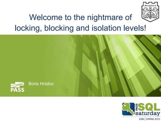 The Nightmare of Locking, Blocking and Isolation Levels!