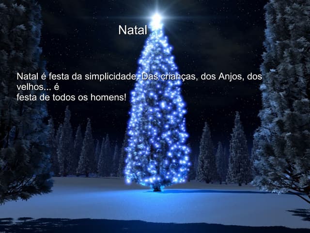 Slide de natal