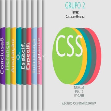 Trabalho sobre CSS | PPTX