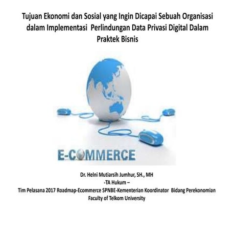 Pentingnya Perlindungan Privasi dan Data Pribadi | PDF